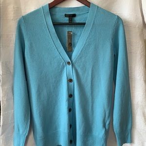 NWT J.Crew Long cardigan in supersoft yarn, XS